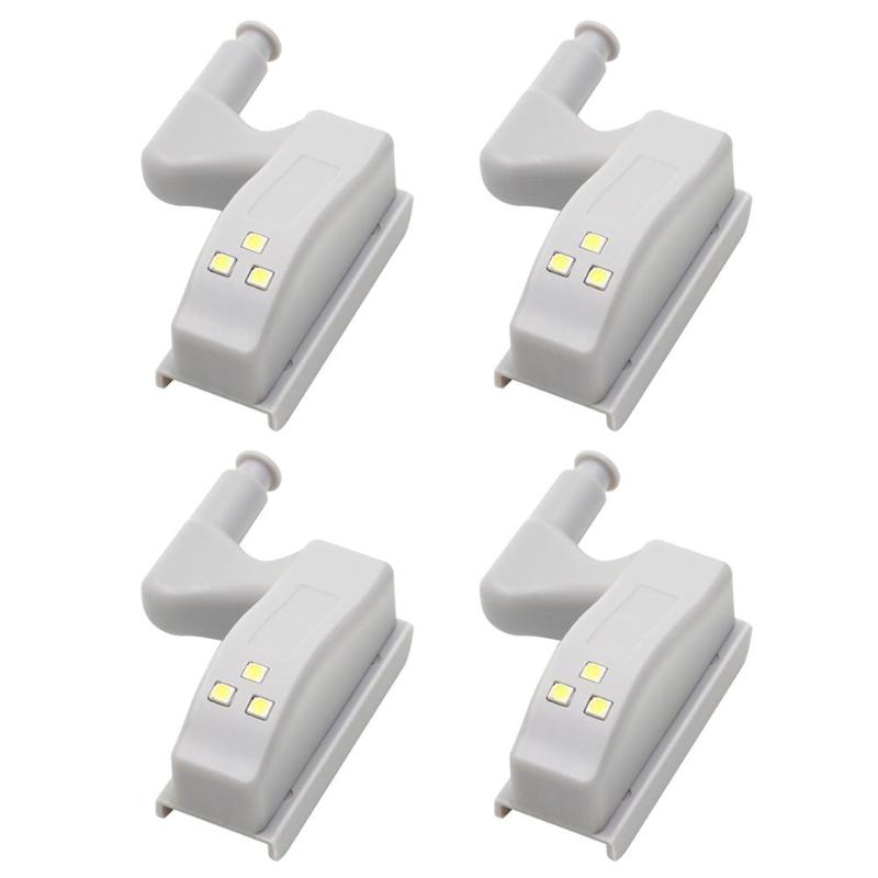 0.3W LED Inner Hinge Sensor Lamp Under Cabinet Light Universal for Kitchen Cupboard Wardrobe Bedroom Night light Auto Switch New - ebowsos