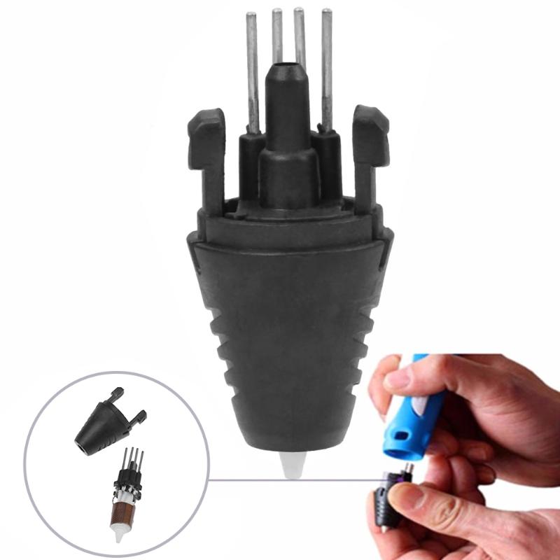 0.7mm 3D Printing Pen Nozzle Printer Parts Accessories Second Generation Injector Head Ceramic Nozzle Parts for 3D Printer Pens - ebowsos