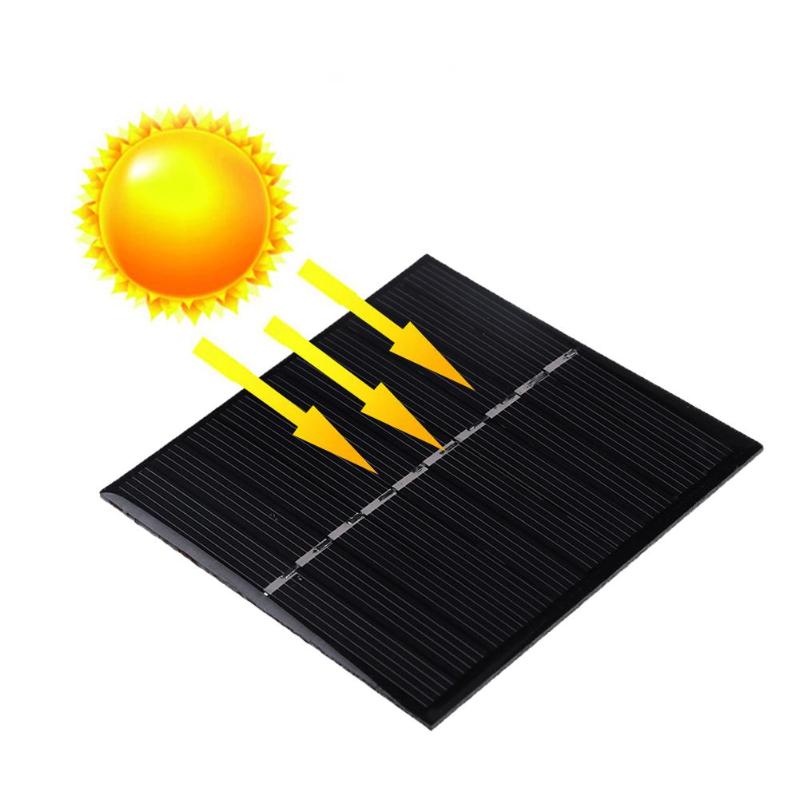 0.8W 5V Epoxy Solar Cells Solar Panel Mini Polycrystalline Silicon Solar DIY Battery Power Charge Solar Module System 80x80cm - ebowsos