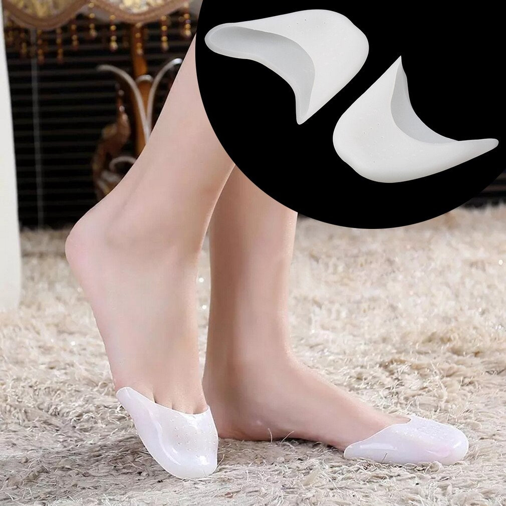 1/2/3 Pair Silicone Gel Toe Sleeve Comfortable Ballet High Heel Toe Sleeve Pain Relief Protect Foot Care Sleeve T - ebowsos