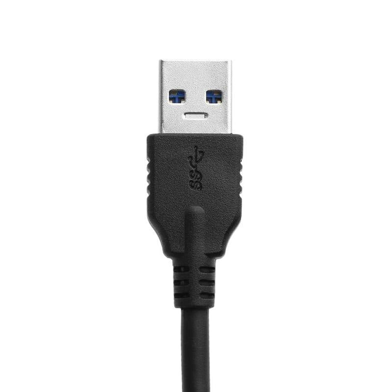 1.2m/3.93ft High Spped USB3.0 Male to Female Extension Extended Spring Cable Coiled Wire Cord for PC USB Extension Cable - ebowsos