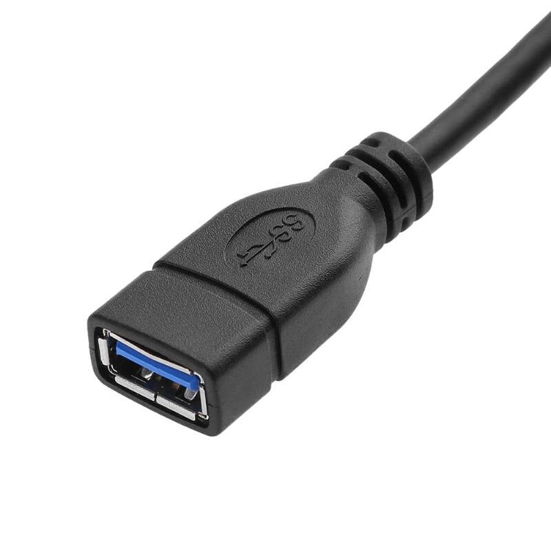 1.2m/3.93ft High Spped USB3.0 Male to Female Extension Extended Spring Cable Coiled Wire Cord for PC USB Extension Cable - ebowsos