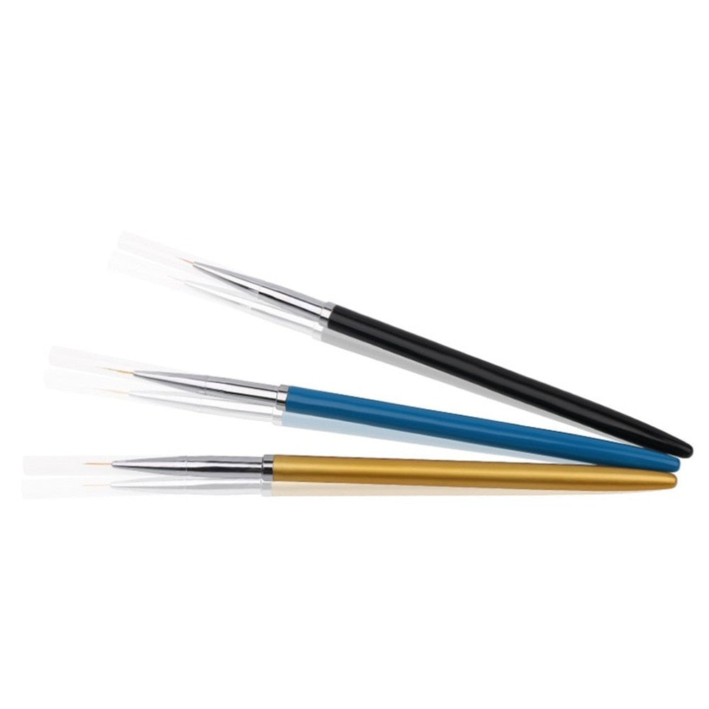 1/3/5pcs Nail Polishing Pen Acrylic Rod Engraving Pen - ebowsos