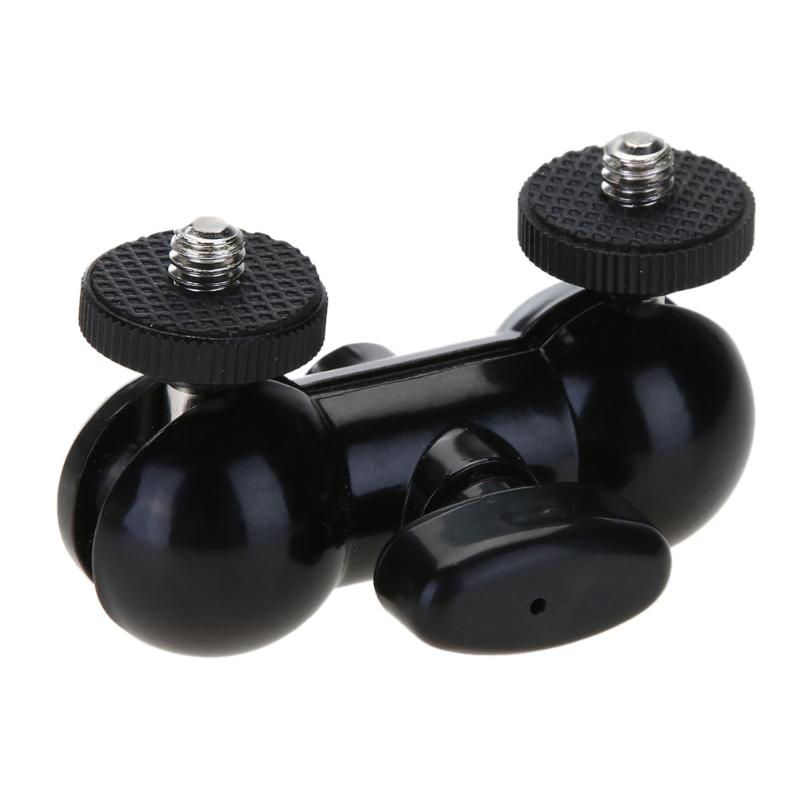 1/4" Articulating Magic Arm Mount Adapter for Camera Monitor LED Light Magic Arm Connector for DSLR Professional Camera - ebowsos