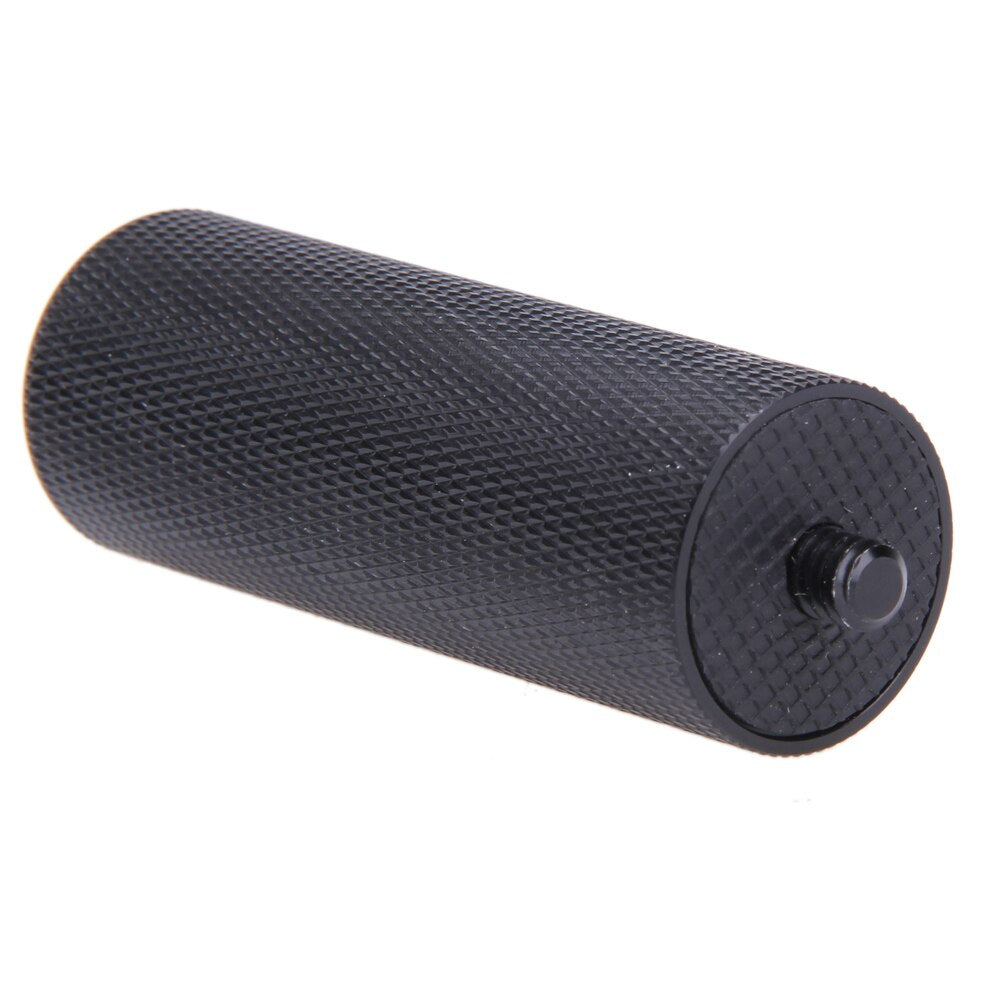 1/4'' Metal Black Handle Hand Grip Camera SLR DSLR Stabilizer Non-slip Grip for LED Flashliting Camera Accessories - ebowsos