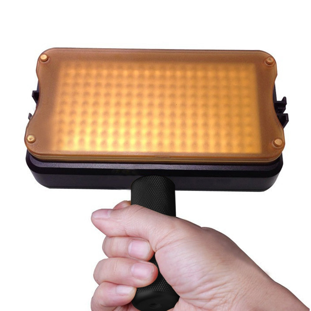 1/4'' Metal Black Handle Hand Grip Camera SLR DSLR Stabilizer Non-slip Grip for LED Flashliting Camera Accessories - ebowsos