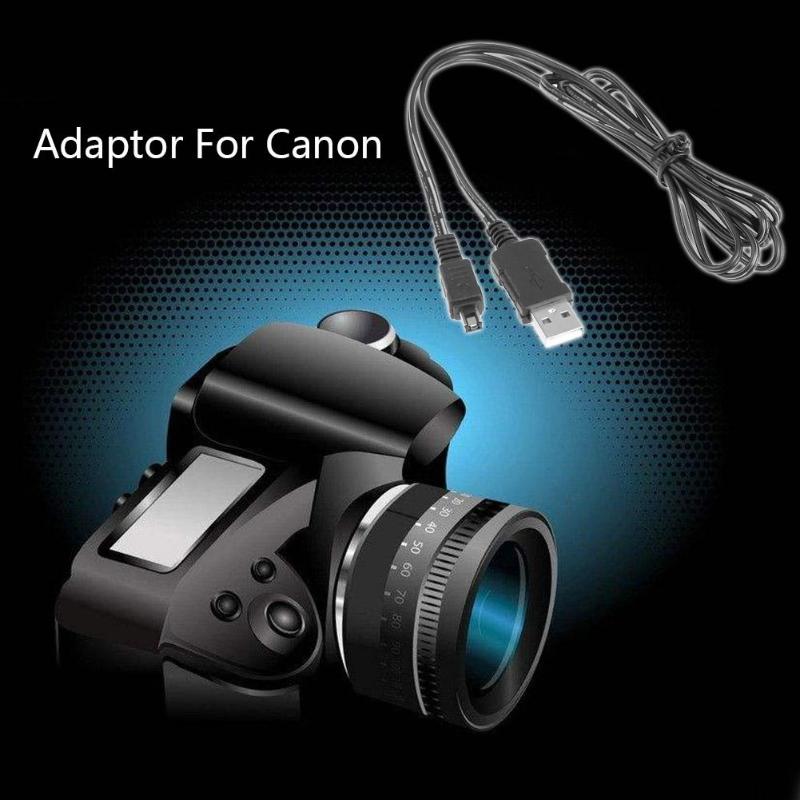 1.5m Universal USB Charging Cable for Canon Camera Power Adapter CA-110 Camera Charging Cable Replacement Cable - ebowsos