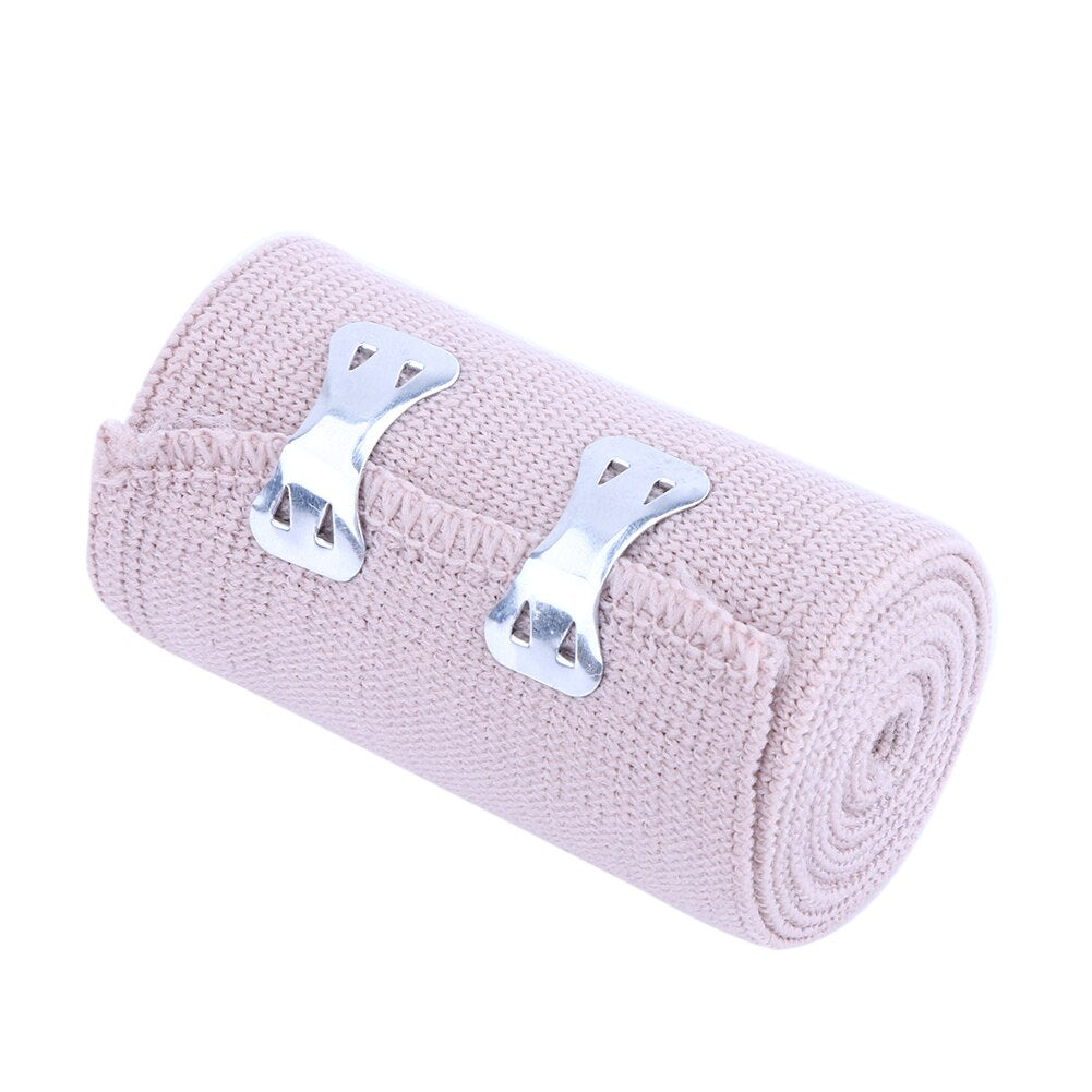 1.6MX7.2CM Power Lifting Elastic Bandage Tape Leg Calf Knee Support Wraps Knee Pads Protector Sports Safety Elbow Pads-ebowsos