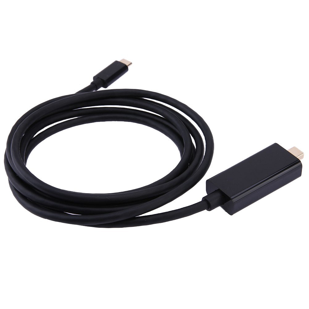 1.8m 5.9 ft USB 3.1 Type C USB-C to Mini DisplayPort DP Male 4Kx2K Monitor Adapter Cable for Macbook & Laptop - ebowsos