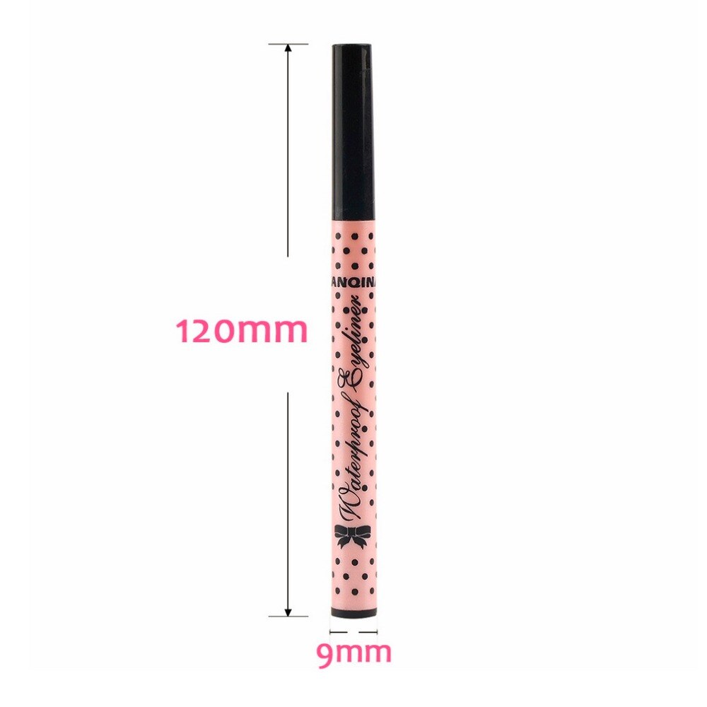 1 PCS HOT Women Lady Beauty Makeup Black Eyeliner Waterproof Long-lasting Liquid Eye Liner Pencil Pen Make Up Cosmetic Cute Tool - ebowsos