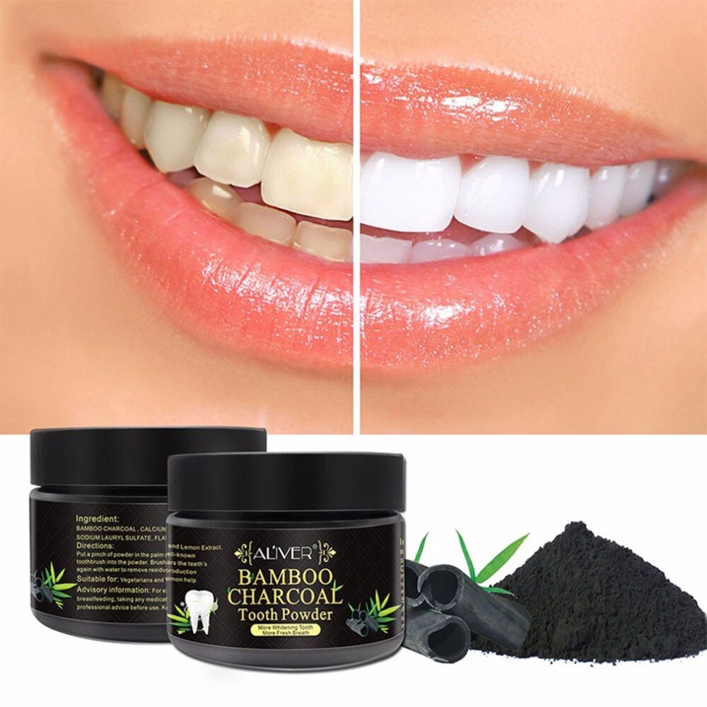 1 PCS Teeth Whitening Tooth Powder Herbal Toothpaste Dentifrice Herb Teeth Whitening Natural with Strong Formula - ebowsos