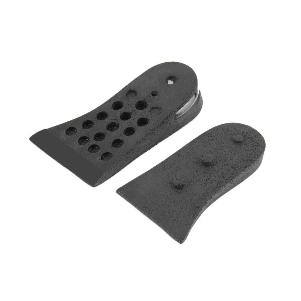 1 Pair 2Layer 5CM Taller Soft Silicone Air up Elevator Insole Lift Kit Taller Pad Unisex Half Inserts for Foot Care Tool - ebowsos