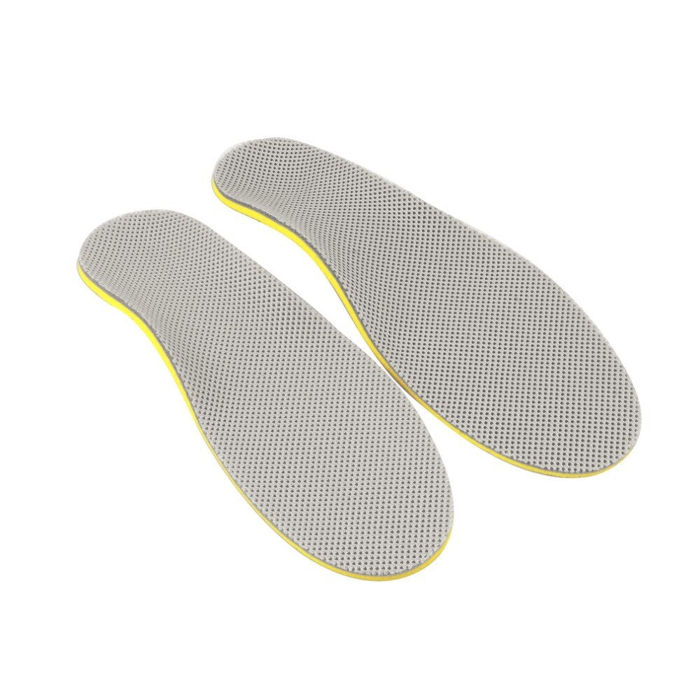 1 Pair Comfortable Breathable Excellent Unisex Insoles Corrective Arch Support Shoe Insoles Flatfoot Pain Relief Foot Care Tool - ebowsos