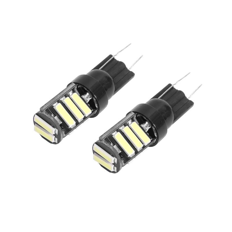 1 Pair DC 12V Car LED Lights W5W T10 7020 11SMD Wedge Light Car Brake Rear Tail Bulb Reversing Lamp High Quality Car Lights New - ebowsos