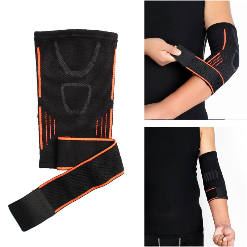 1 Pair Elbow Support Tourmaline Adjustable Elbow Supports Braces Belts Elbow Pads Arthritis Protector Self-heating Health Care-ebowsos