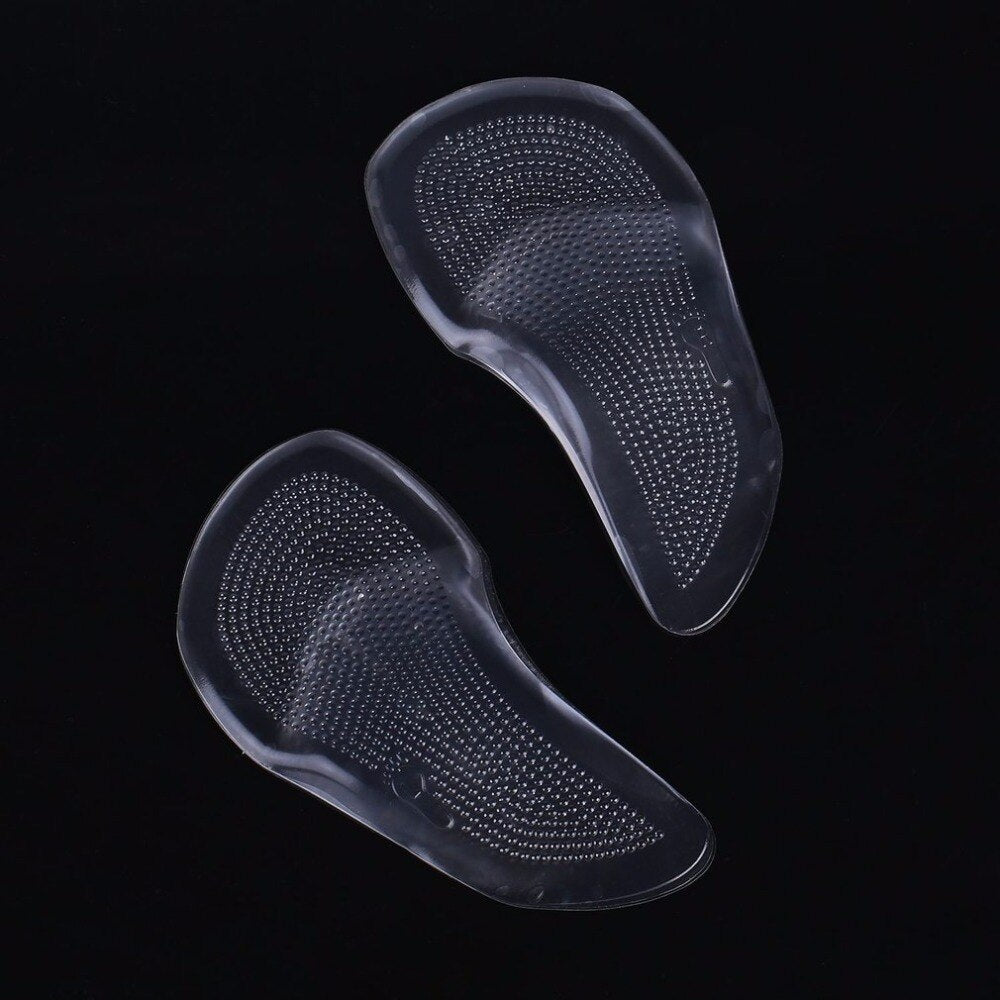 1 Pair Flat Feet Corrector For Shoes Silicone Support Foot Cushion Professional Orthotic Insole For Heels Arch Support Pad - ebowsos
