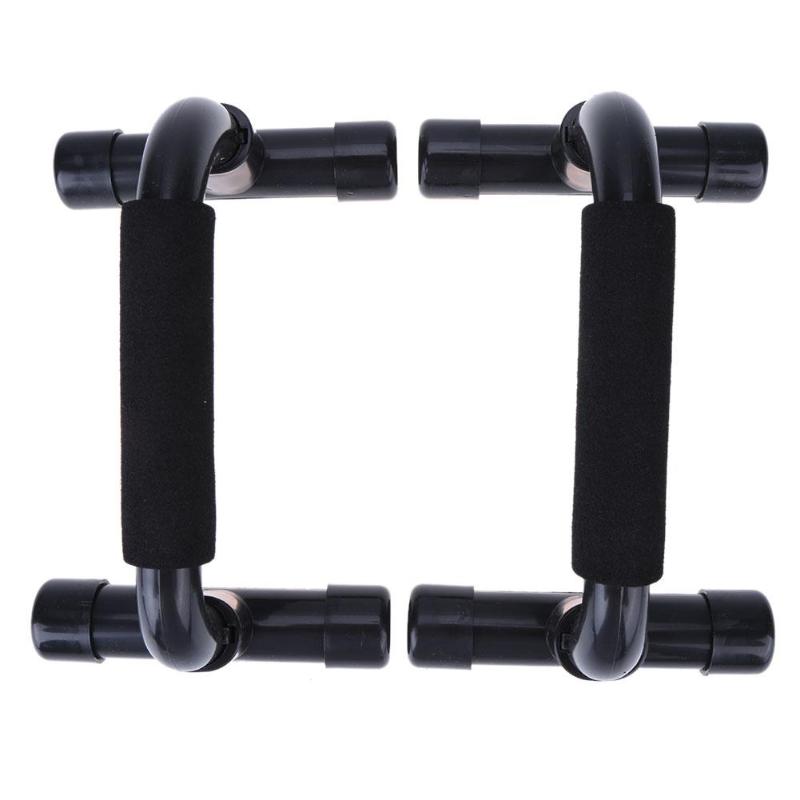 1 Pair H-Shape Push-Up Rack Frame Arm Muscle Trainer Frame Home Fitness Training Equipment Pushup Bar Exercise-ebowsos