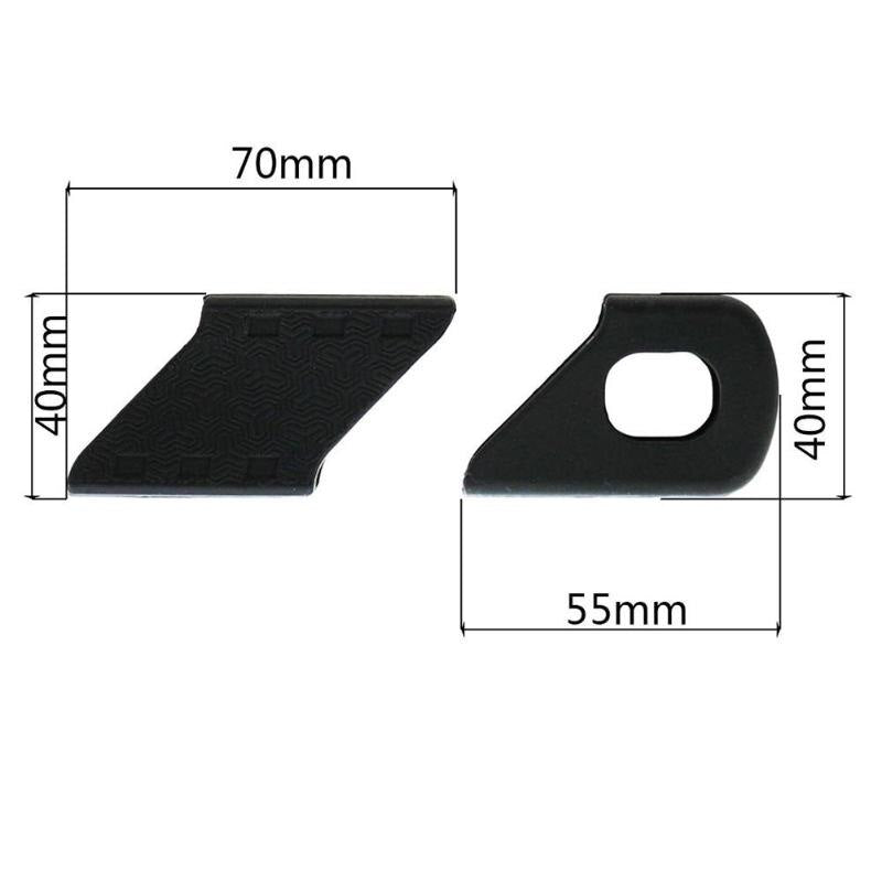 1 Pair Protective Sleeves Bicycle Silicone Crank Arm Boots Protectors Bike MTB Crank Protective Sleeve Cover Crankset Protection-ebowsos