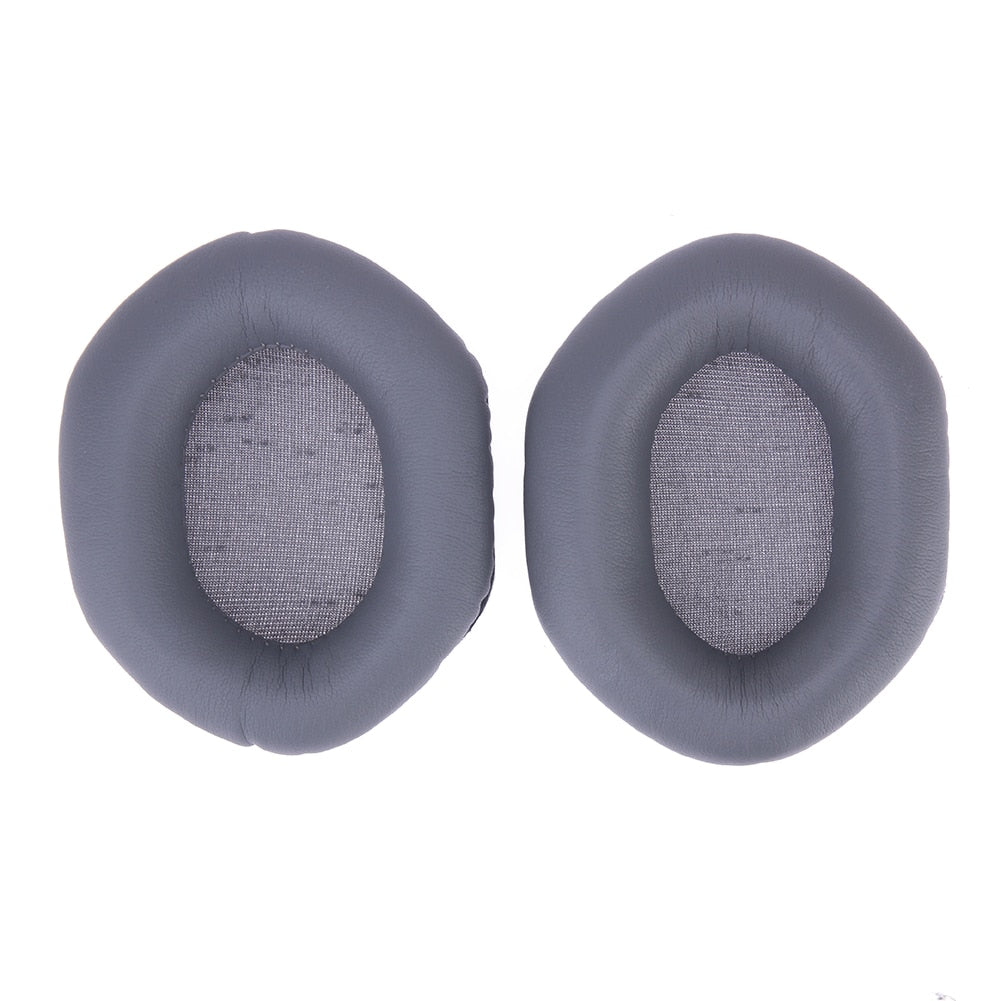 1 Pair Replace Ear Pads Cushions Comfortable Sponge Soft Foam Earpads for V-MODA XS Crossfade M-100 LP2 LP DJ Gray High Quality - ebowsos