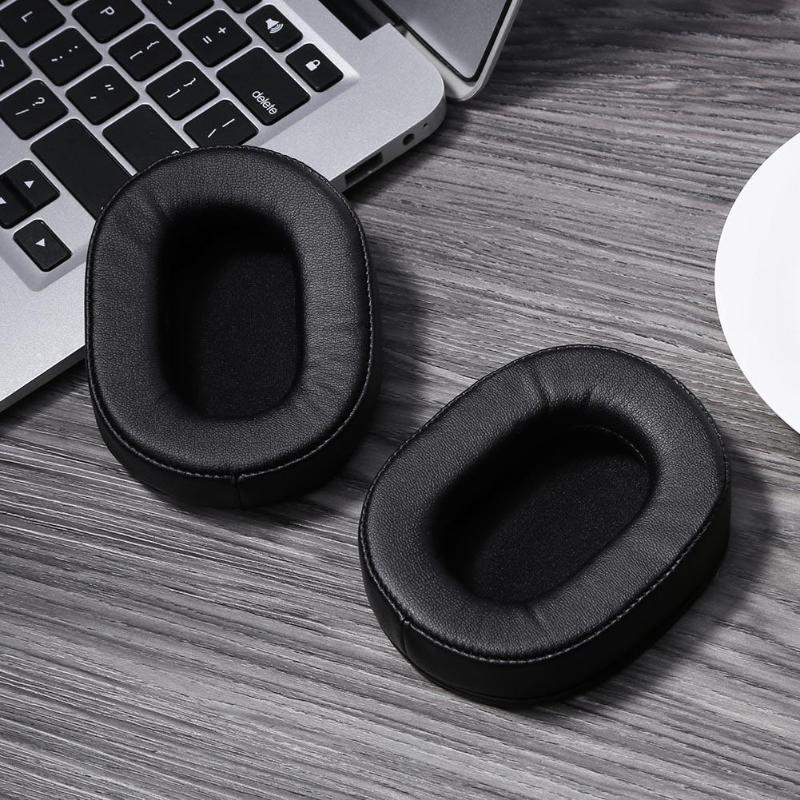 1 Pair Replacement Ear Pad Cushion Covers For ATH-M40x ATH-M50X ATH-M50s ATH-MSR7 Headsets Headphones Earphone Accessories - ebowsos