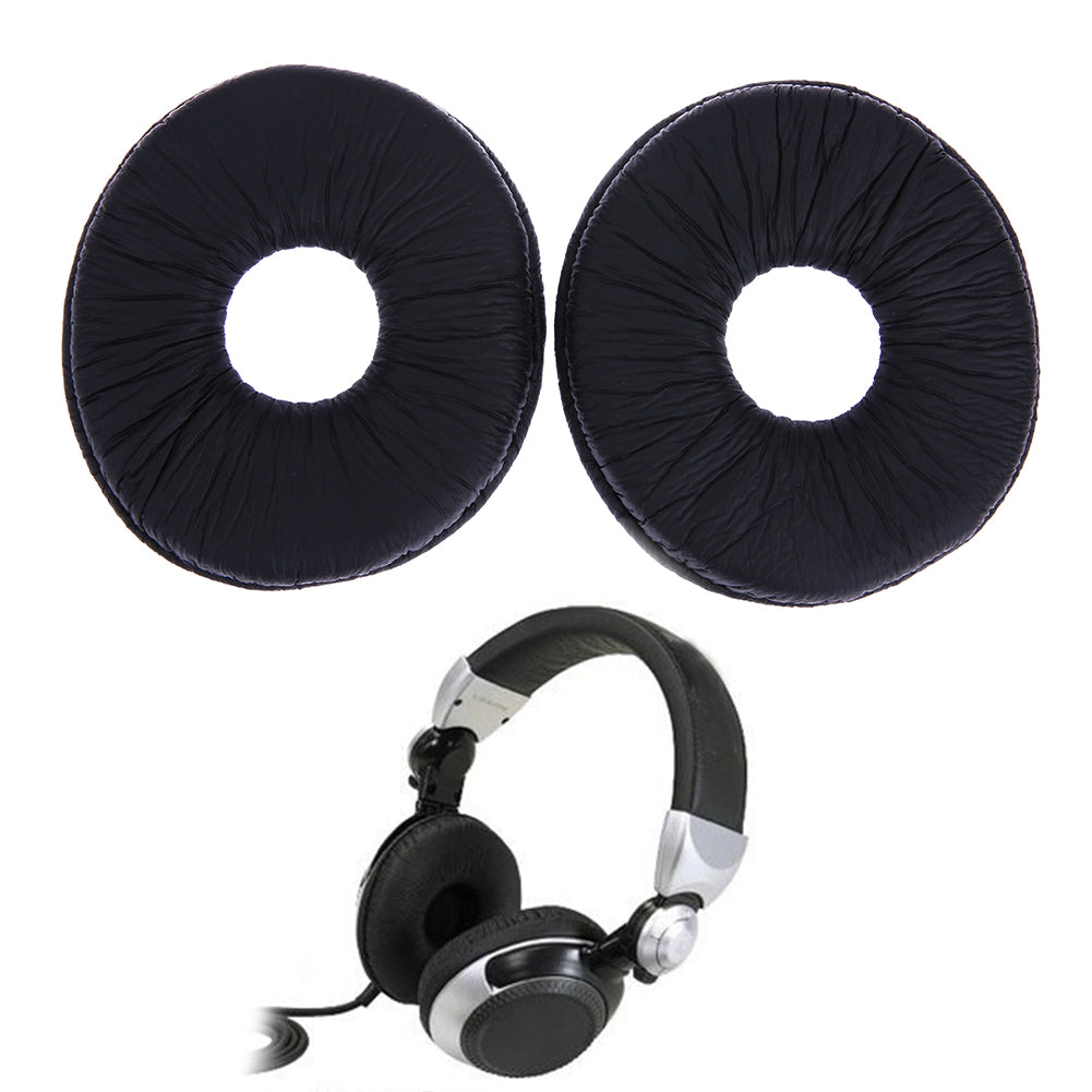1 Pair Replacement Ear Pads Cushion for Technics RP DJ1200 DJ1210 Headphones headset Black EarPads  High Quality Accessoreis - ebowsos