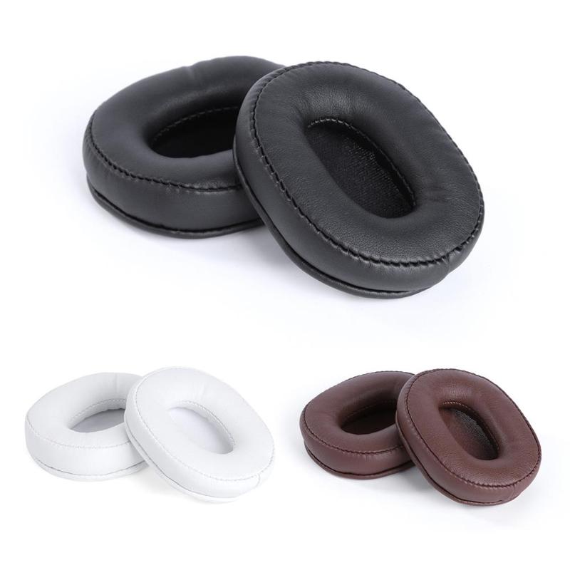 1 Pair Replacement Earpad Pillow Ear Pads Foam Cushions for Audio-Technica ATH-SR5 Headphones Earpads Accessory High Quality - ebowsos