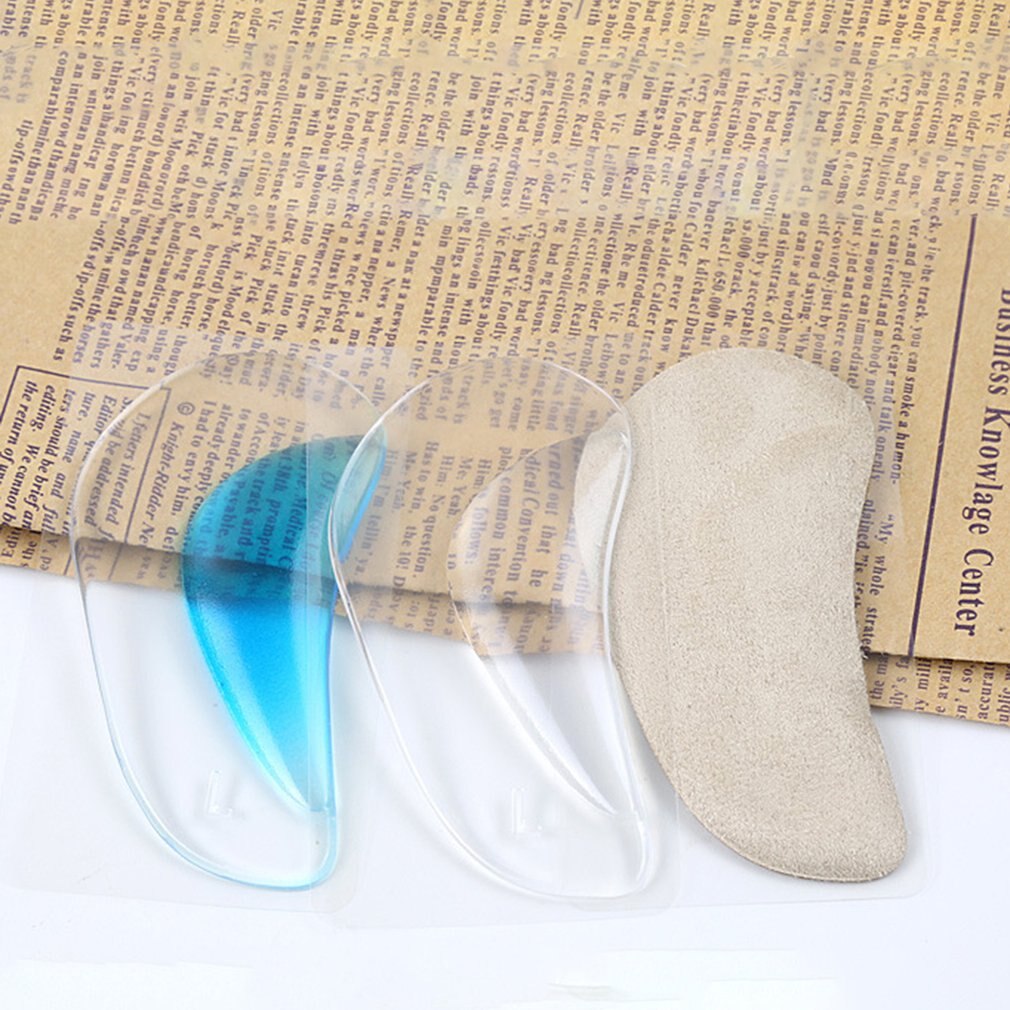 1 Pair/SET Soft Silicone Insoles Foot Care Correction Insoles Deodorant Relief Pain Running Cushion Insoles Pad - ebowsos