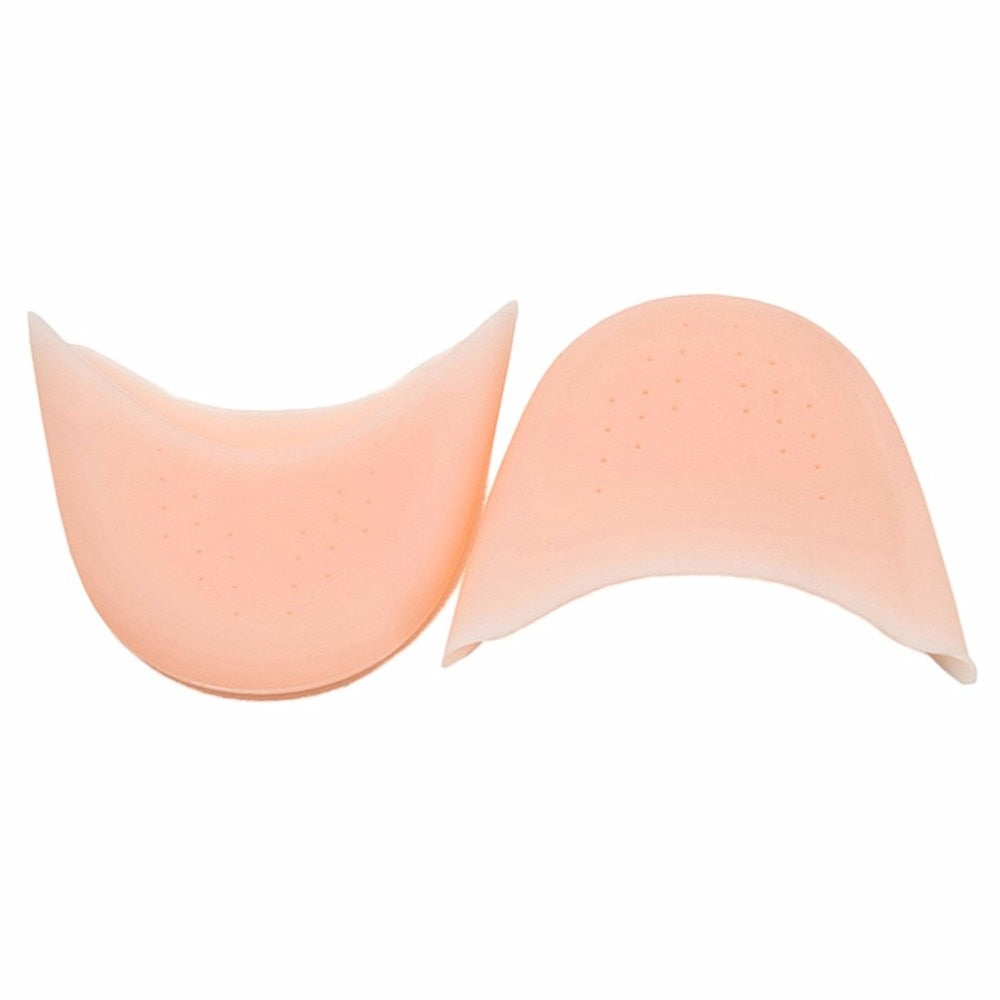 1 Pair Silicone Gel Toe Caps Soft Ballet Pointe Dance Athlete Shoe Pads Breathable Universal Pads For Girls Women Foot Care - ebowsos