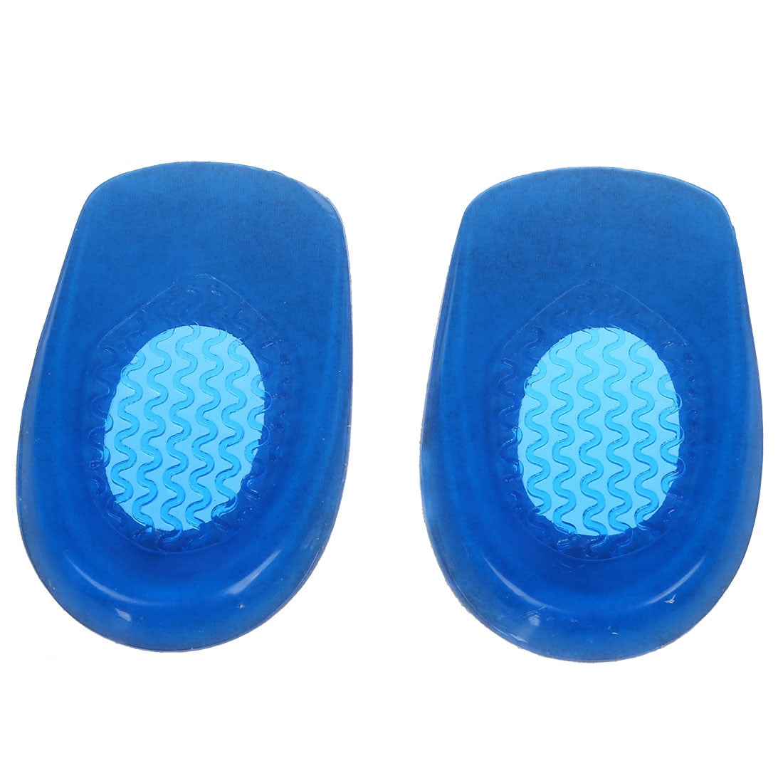 1 Pair Silicone Gel orthopedic Insoles Back Pad Heel Cup for Calcaneal Pain Health Feet Care Support spur feet cushion pads - ebowsos