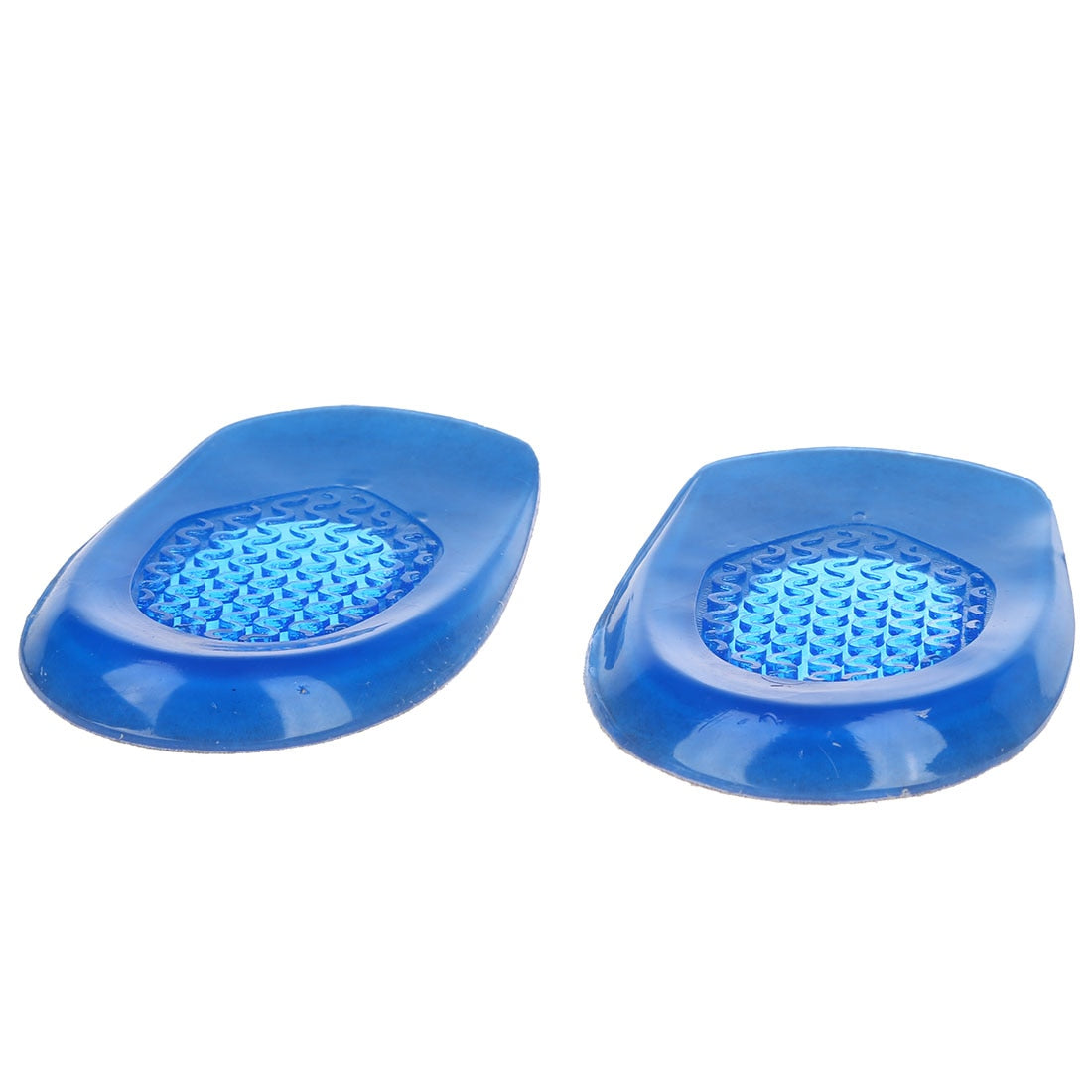 1 Pair Silicone Gel orthopedic Insoles Back Pad Heel Cup for Calcaneal Pain Health Feet Care Support spur feet cushion pads - ebowsos