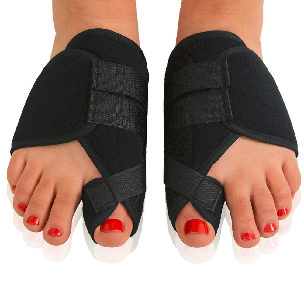 1 Pair Soft Bunion Corrector Toe Separator Splint Correction Medical Hallux Valgus Foot Care Pedicure Orthotics Tool - ebowsos