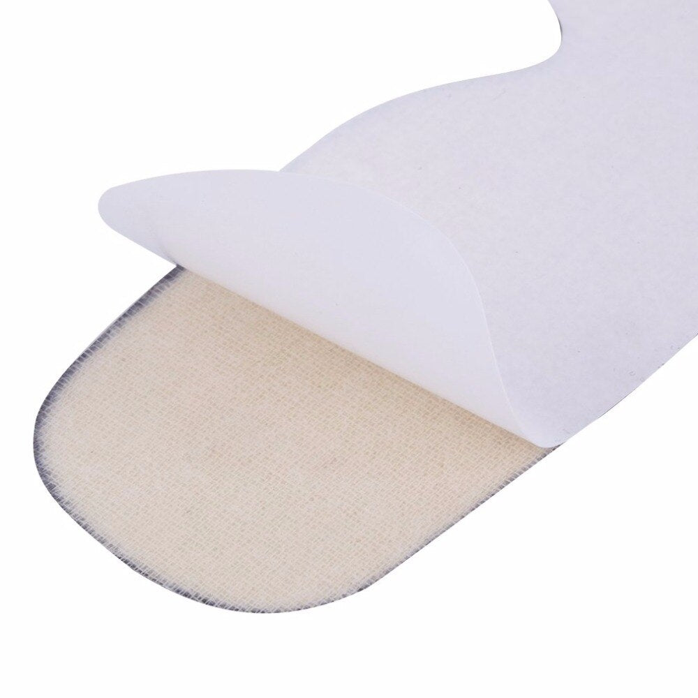 1 Pair T-Shape Shoe Insoles Silicone Sponge Solid Non Slip Anti-Slippery Cushion Foot Heel Protecting Liner Pads Feet Care Tool - ebowsos