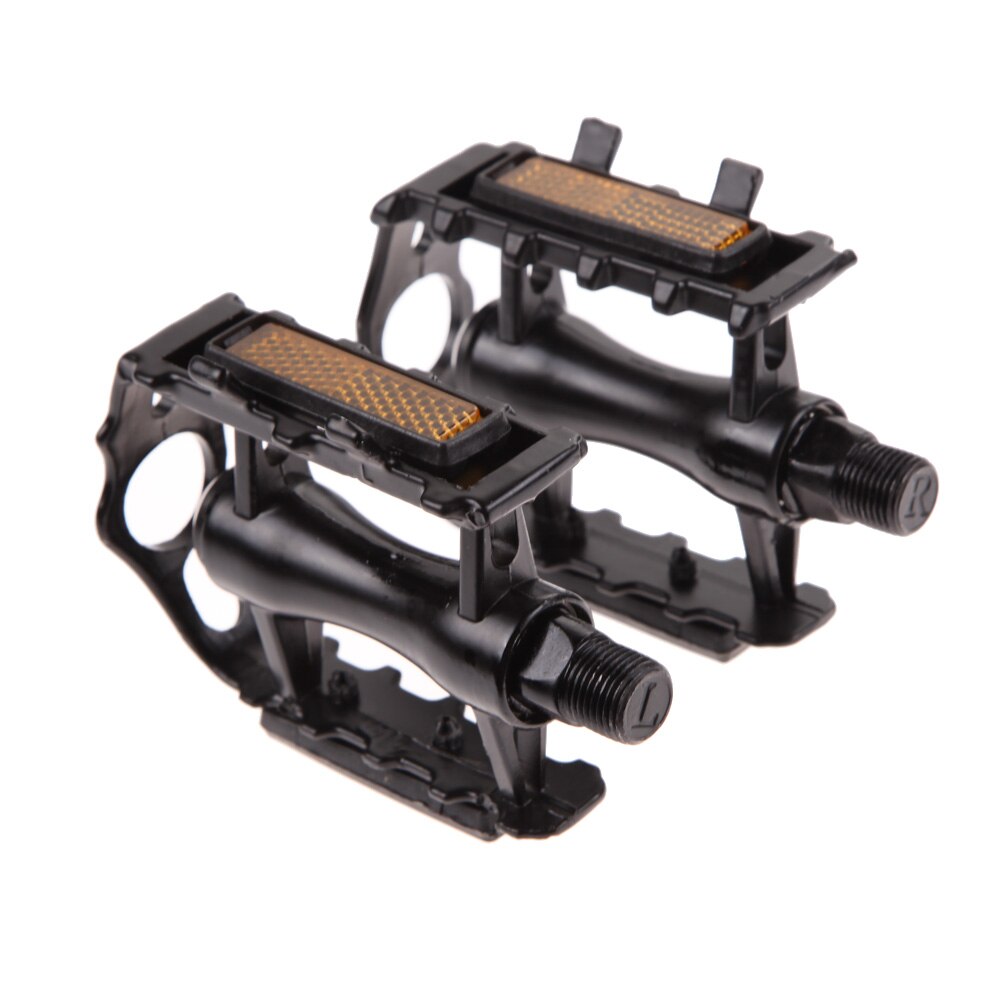 1 Pair Ultra-light Bicycle Pedals 4 Colors BMX MTB Aluminium Alloy Mountain Bicycle Cycling 9/16" Pedal Flat Cycling Tools-ebowsos