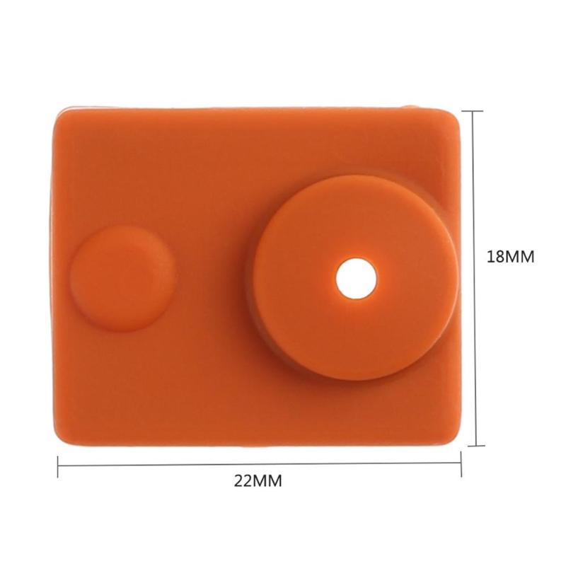 1 Pcs Insulation Silicone Cover Protection Case Socks for E3D V6 Aluminum Block 3D Printer Hot End High Quality Accessory - ebowsos