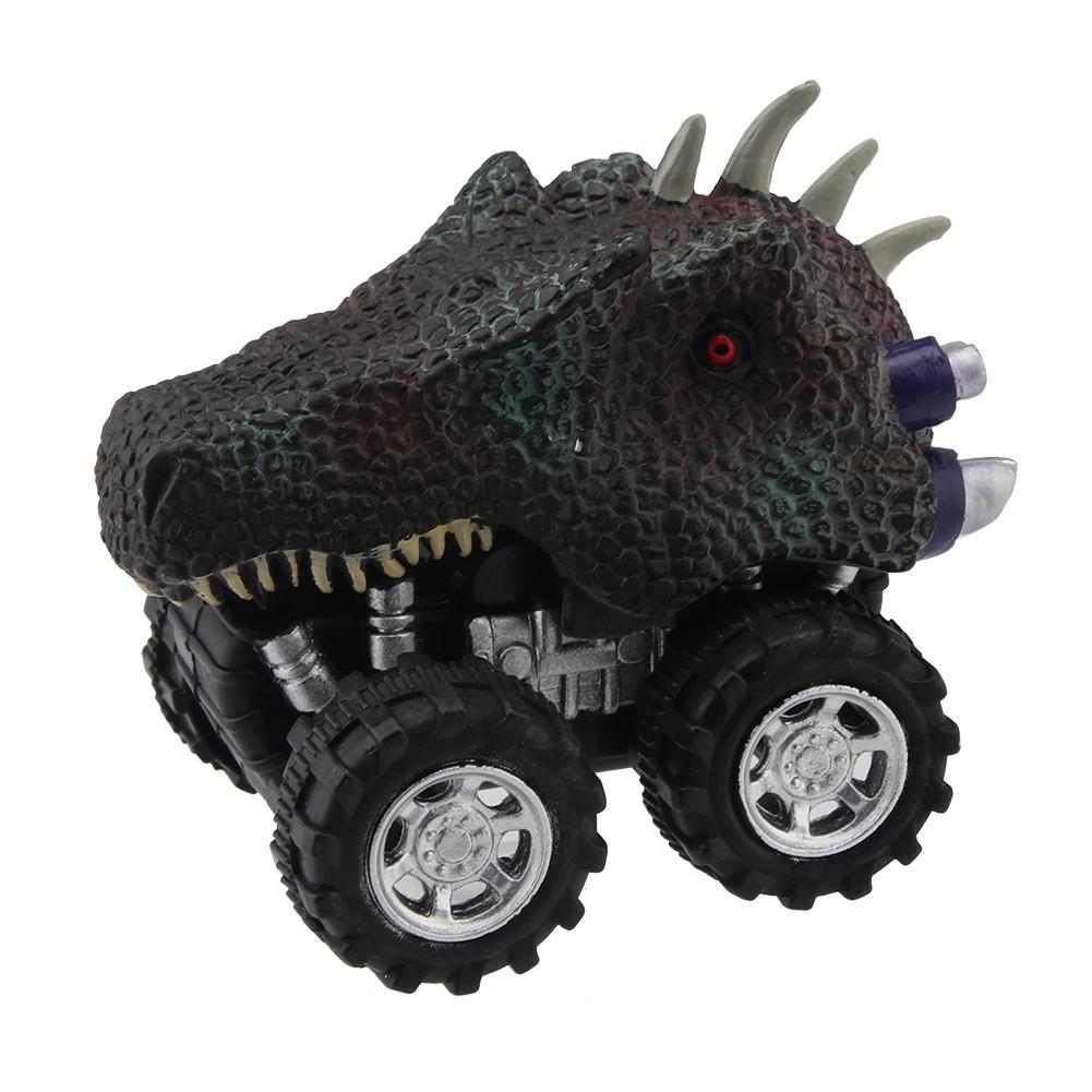 1 Pcs Mini Dinosaur Animal Pull Back Cars Model Friction Powered Diecast Vehicles Play Set Novelty Toys For Children Boys-ebowsos