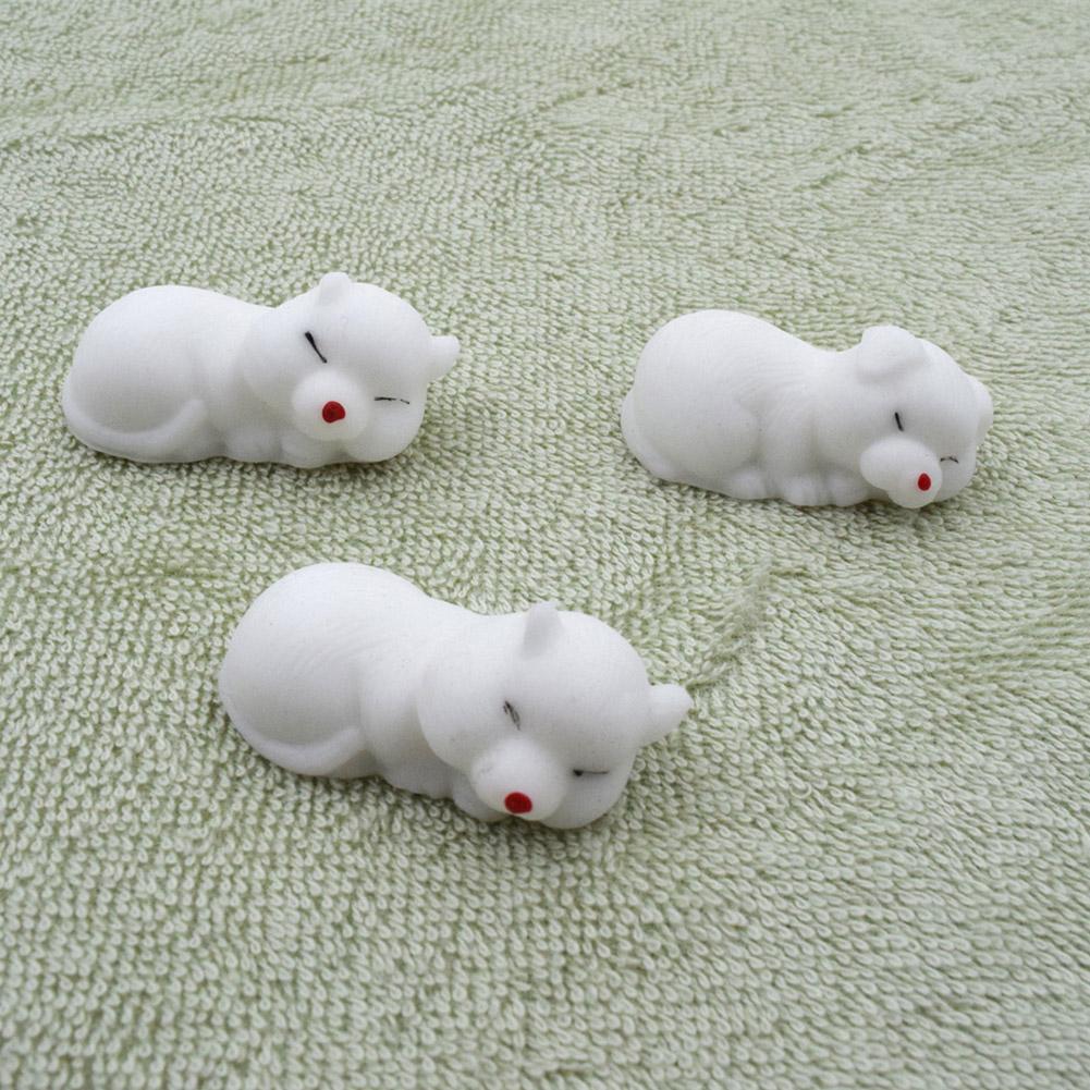 1 Piece Cute 3D Squeeze Slow Rising Mobile Phone Strap Cartoon Cat Bear Rabbit Balls Series Phone Accessories-ebowsos