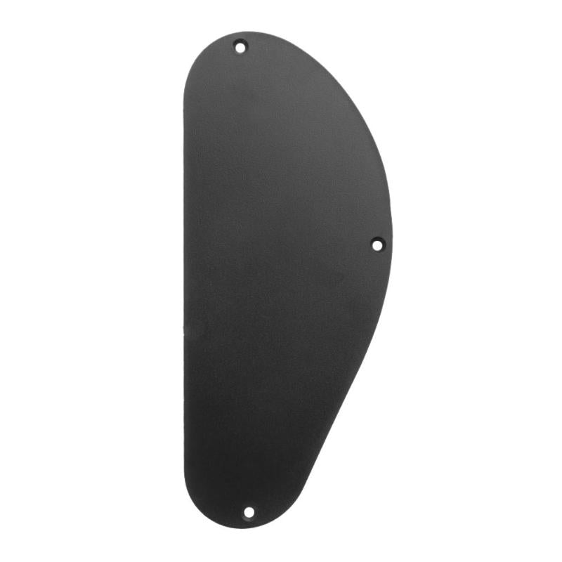 1 pcs Plastic Bass Guitar Cavity Back Plate Cover Case Wiring Backplate Guitar Pickguard Matte black Guitar Tools-ebowsos