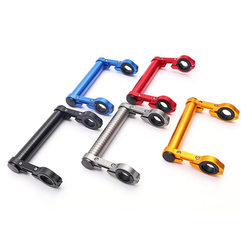10-15CM Bicycle Bike Aluminium Alloy Handlebar Frame Extension Mount Holder MTB Bike Handlebar Extender Cycling Mount Bracket-ebowsos