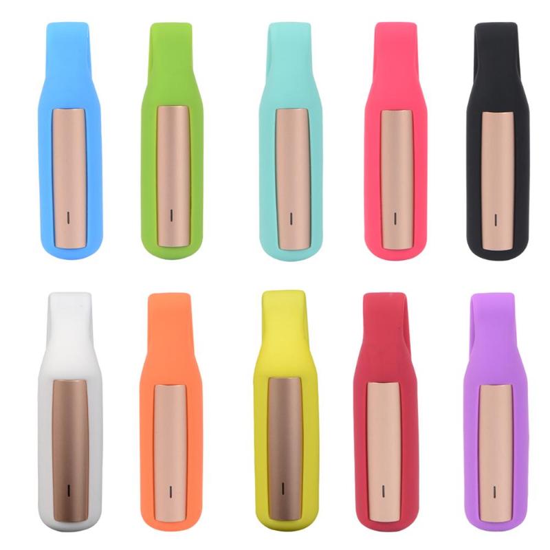 10 Colorful Smart Durable Silicone Steel clip Holder Waterproof Watchbands for Misfit Ray Smart Wristband 6.5 x 2 x 1.5cm L3FE - ebowsos