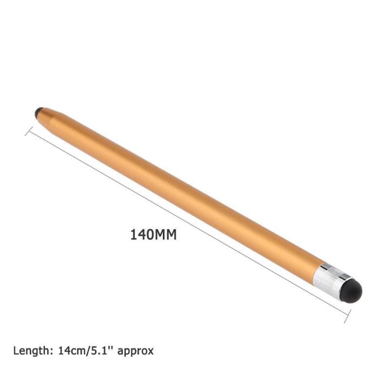 10 Colors Round Dual Tips Capacitive Stylus Touch Screen Drawing Pen for Phone iPad Smart Phone Tablet PC Computer Drop Shipping - ebowsos