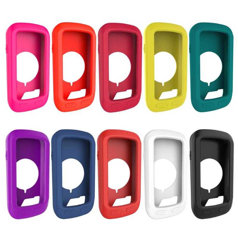 10 Colors Silicone Case Soft Cycling Device Protector Cases Frame Skin Cover for Garmin Edge 1000 Cycling Computer - ebowsos