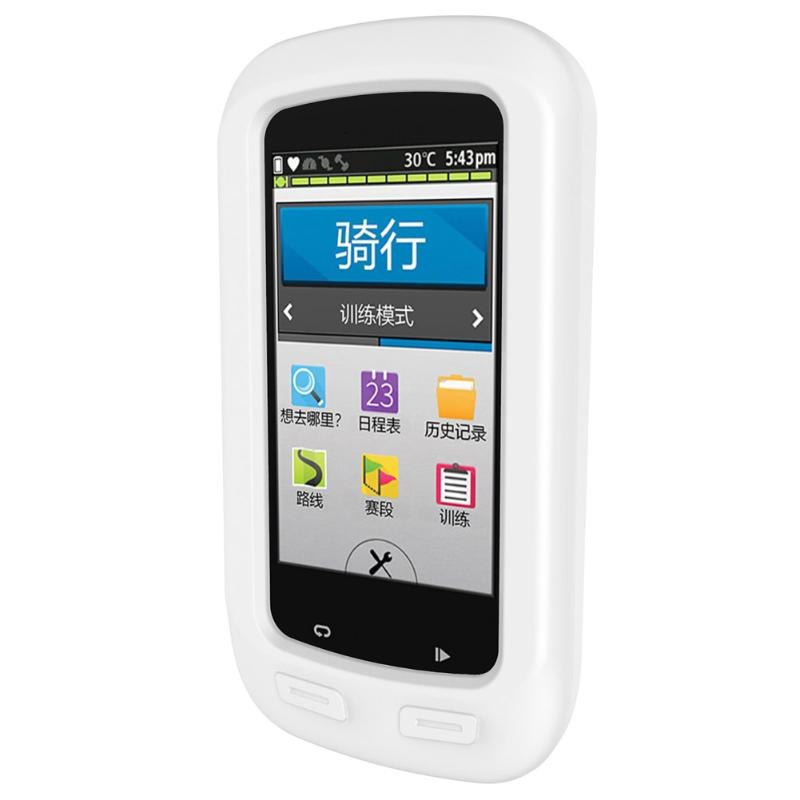 10 Colors Silicone Case Soft Cycling Device Protector Cases Frame Skin Cover for Garmin Edge 1000 Cycling Computer - ebowsos