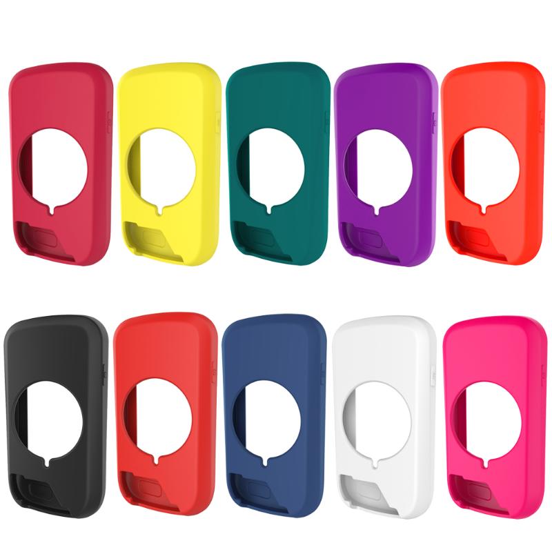 10 Colors Silicone Case Soft Cycling Device Protector Cases Frame Skin Cover for Garmin Edge 1000 Cycling Computer - ebowsos