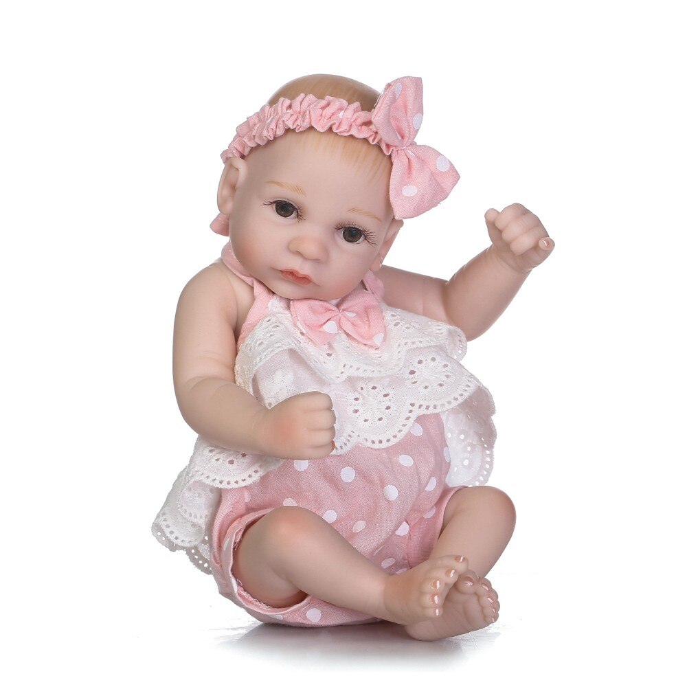 10 Inch 25cm Reborn Baby Boy/Girl Doll Simulation Newborn Doll Kids Toy Baby Doll Toy Baby Dolls Reborn Baby Dolls-ebowsos