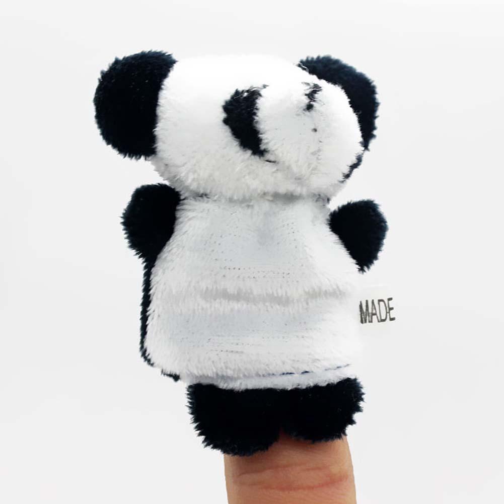 10 pcs/lot Baby Plush Toy Finger Puppets Tell Story Props Animal Doll Hand Puppet Kids Toys Children Gift with 10 Animal Group-ebowsos