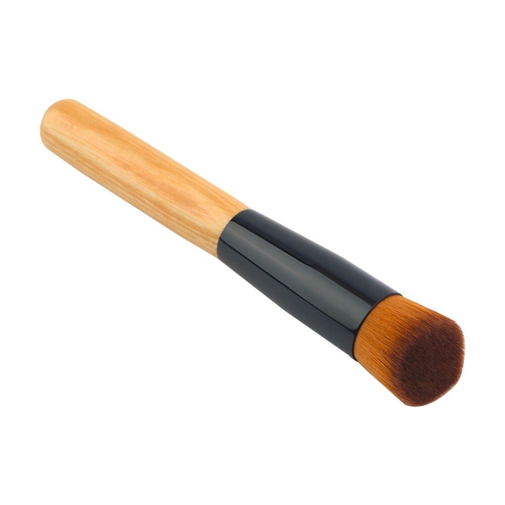 10 pcs/lot Maquiagem Multifunction Makeup Brush Soft Fiber Flat Top Foundation Powder Angled Brush Cosmetic Tool - ebowsos