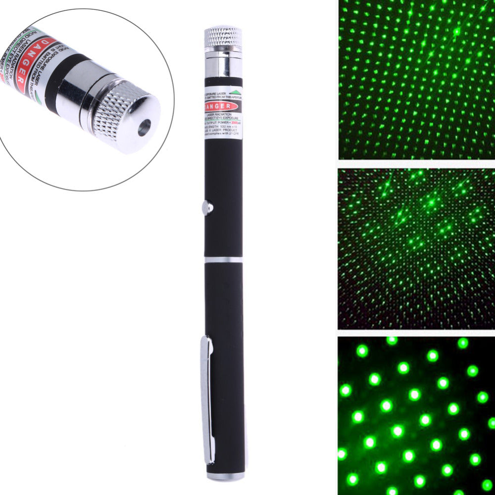 100% Brand New Powerful 1mW Green Beam LED Lazer Pointer Pen High Power Professional Wholesale Price - ebowsos