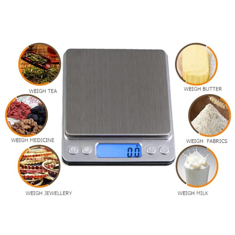 1000g /0.1g Portable Mini Electronic Digital Scales Pocket Case Postal Kitchen Jewelry Weight Balance High Quality Dropshipping - ebowsos