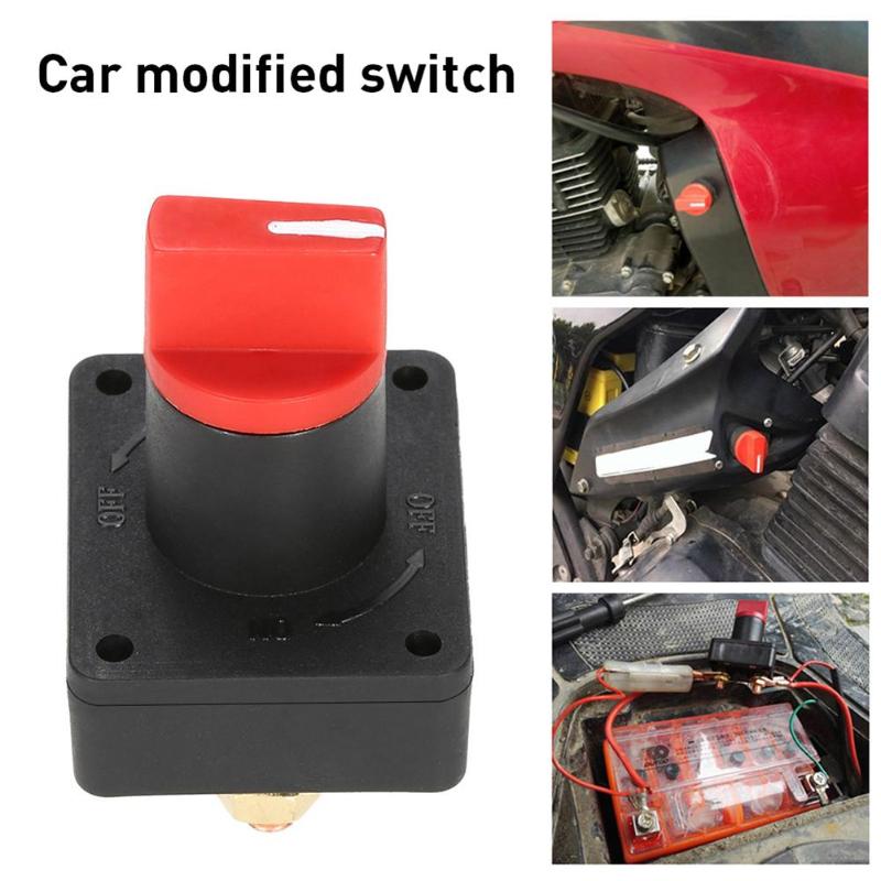 100A Battery Isolator Master Disconnect Power Cut Off Kill Switch for Car Boat Truck Camper High Quality Battery Isolator Switch - ebowsos