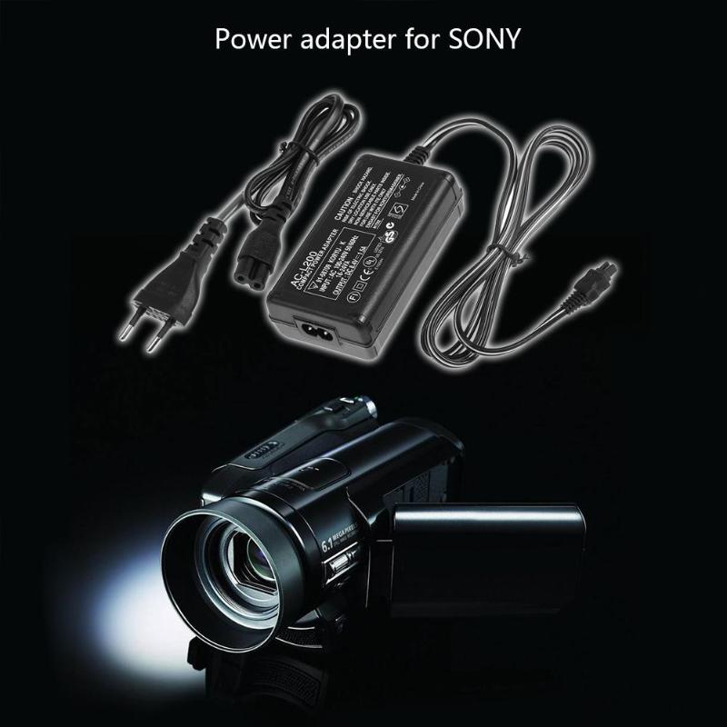 100V-240V AC Power Adapter Camcorder Charger  8.4V 1.5-1.7A fast charging adaptor for Sony AC-L200 L25B Camera EU/US plug - ebowsos